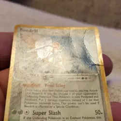 Pokemon Beedrill Stage 2 Insect 90 HP Holo Delta Species Super Slash 50+ Card - Image 2