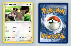 Skwovet #151/192 SWSH Rebel Clash Common Pokemon 2020 TCG Card - Image 1