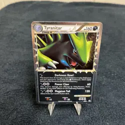 Tyranitar 88/95 Unleashed HGSS Prime Card Pokemon - Image 2