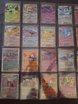 Pokemon TCG Holographic EX Lot Of 75 Cards - Image 1