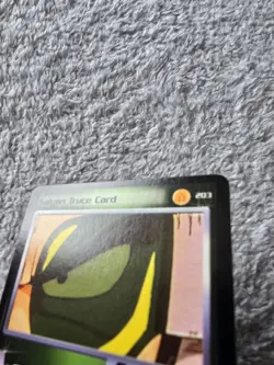 DBZ Dragon Ball Z Saiyan Truce Card 203 CCG Limited Saiyan Saga MP - Image 2