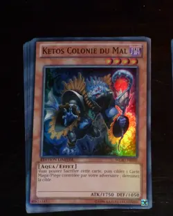 Yu-Gi-Oh SUPER RARE HOLO CARD CARTE WGRT-FR050 KETOS COLONIE FR NEUF FRANCAISE - Image 1