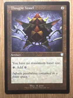 Thought Vessel (Retro Frame) MTG - Commander: the Brothers' War Regular #167 - Image 1
