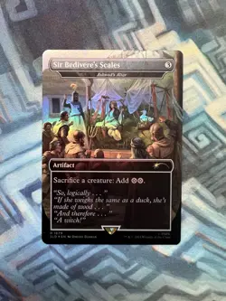 MTG Foil Sir Bedivere's Scales - Ashnod's Altar NM Unplayed Monty Python SLD - Image 1