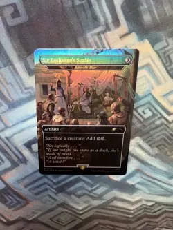 MTG Foil Sir Bedivere's Scales - Ashnod's Altar NM Unplayed Monty Python SLD - Image 3