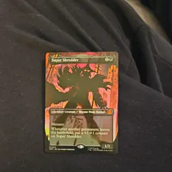 MTG Super shredder Mythic rare TMNT - Image 1