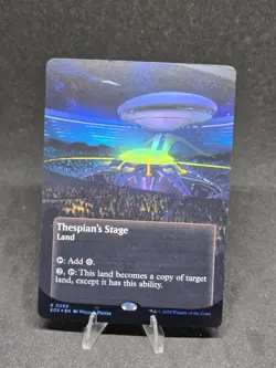 MTG Thespian's Stage 0089 Edge of Eternities Borderless Full Art Foil Rare NM - Image 1