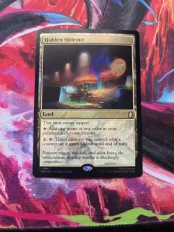 Hidden Hideout (Surge Foil) Commander: Teenage Mutant Ninja Turtles Foil - Image 1