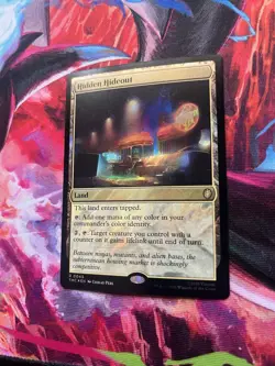 Hidden Hideout (Surge Foil) Commander: Teenage Mutant Ninja Turtles Foil - Image 2