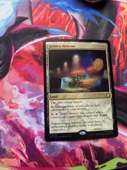 Hidden Hideout (Surge Foil) Commander: Teenage Mutant Ninja Turtles Foil - Image 3