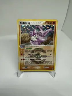 Pokemon Nidoking TCG 6/112 FireRed LeafGreen Reverse Holo Card - Image 1