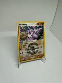 Pokemon Nidoking TCG 6/112 FireRed LeafGreen Reverse Holo Card - Image 2