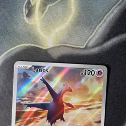 Pokemon TCG Latios 203/191 Surging Sparks Illustration Rare NM Condition - Image 2
