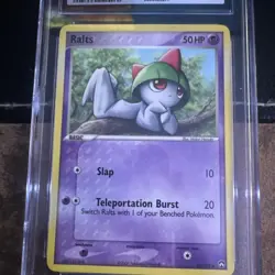 2007 POKEMON EX POWER KEEPERS #59/108 RALTS CGC 10 GEM MINT - Image 2