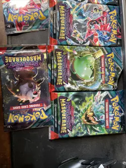 7x Pokemon TCG Twilight Masquerade Boosters New Sealed Unopened - Image 3