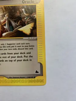 Oracle - 138/144 - Uncommon Pokemon Skyridge LP-NM - Image 2