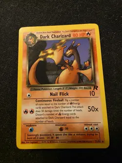 Pokemon Dark Charizard 21/82 Non-Holo Rare Unlimited - Image 1