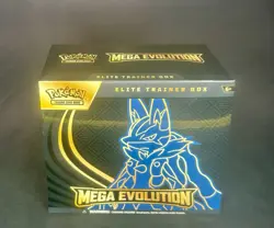 Pokemon TCG Mega Evolution Mega Lucario Elite Trainer Box ETB NEW Factory Sealed - Image 1