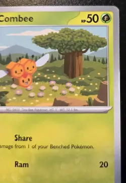 Combee 008/197 Common Scarlet & Violet: Obsidian Flames Pokemon TCG - Image 3