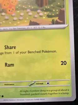 Combee 008/197 Common Scarlet & Violet: Obsidian Flames Pokemon TCG - Image 5