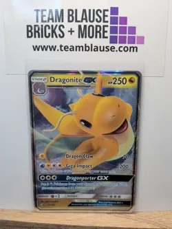 Pokemon TCG - SM Dragon Majesty Dragonite GX 37/70 - Near Mint - Image 1