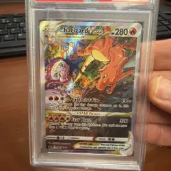 22 Pokemon BSP FA Charizard VStar Ultra-Premium Collection PSA MINT 9🔥New Slab - Image 3