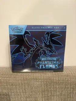 Pokemon Mega Evolution Phantasmal Flames ETB / Mega Charizard UPC / 2pk blister - Image 2