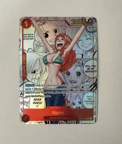 Nami manga PRB01 “The best” OP01-016 One Piece TCG - Image 1