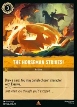 1x The Horseman Strikes! 29/204 Whispers in the Well Non-Foil Disney Lorcana - Image 1