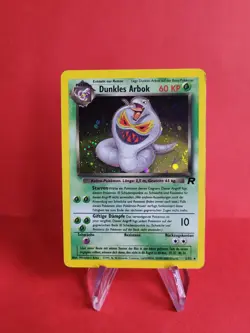 Pokemon Karte/card - Dunkles Arbok 2/82 - Rocket Set Holo - VG-Excellent - Image 1
