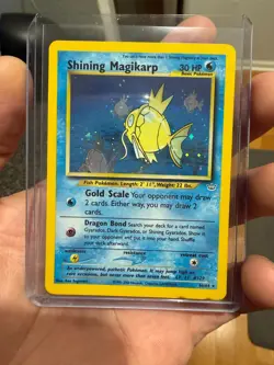 Shining Magikarp - 66/64 - Pokemon Neo Revelation Unlimited Holo Rare Card LP*** - Image 1