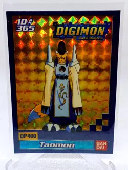 Bandai Digimon Trading Card ID# 365 Taomon Toy Exclusive Holo - Image 1