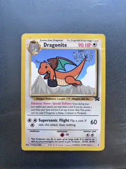 Pokemon TCG Dragonite #5 Black Star Promo WB the First Movie Stamped Card - Image 1