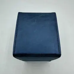 Ultra Pro MTG Alcove Flip Top Deck Box Blue Suede - Image 5