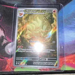 Pokemon Obsidian Flames Ninetales 199/197 Near Mint S&V IR Gradeable NM - Image 5