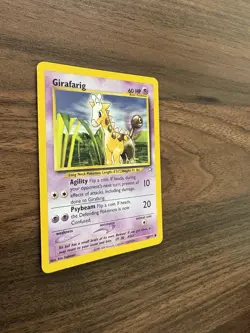Pokemon Girafarig - WOTC Neo Genesis Common 58/111 Unlimited 2000 NM - Image 3