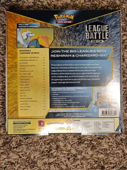 Pokemon TCG League Battle Deck Reshiram Charizard GX Sealed Brand New In Box - Image 2