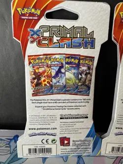 Pokemon XY Primal Clash Set Of 2 Primal Groudon And Kyogre Sleeved Booster Packs - Image 5