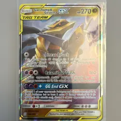 Pokemon Garchomp & Giratina GX TAG TEAM Ultra Rare Holo 146/236 HP270 - Image 1