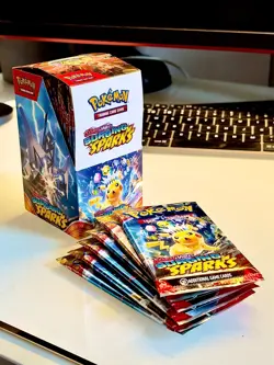 Pokemon TCG Surging Sparks 24 Packs (Half Booster Box +6 ) NEW Un Sealed - Image 1