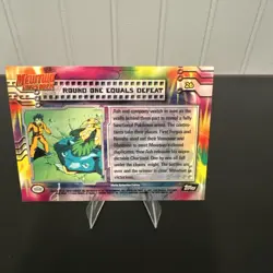 Pokemon TCG Round One Equals Defeat Topps Mewtwo Strikes Back #26 - Image 2