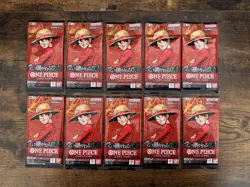 One Piece TCG - 10 PACKS OP-13 Carrying On His Will Booster Pack - Japanese - Image 1