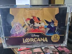 Disney Lorcana: The First Chapter - Booster Box - New Sealed With Acrylic Case - Image 1