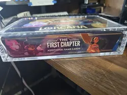 Disney Lorcana: The First Chapter - Booster Box - New Sealed With Acrylic Case - Image 2