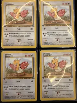 1st Edition Pokemon Lot 39 1st Editon Jungle and Team Rock Cards NM/LP - Image 4