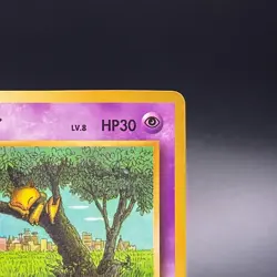 Abra No. 063 Vending Series 1 Glossy Old Back Pokemon Card Japanese 1998 - LP - Image 5