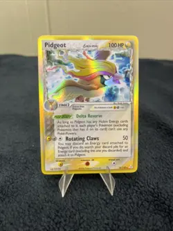 Pokemon Card Pigeot 2006 EX Holon Phantoms Holo Card 14/110 - Image 1