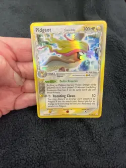 Pokemon Card Pigeot 2006 EX Holon Phantoms Holo Card 14/110 - Image 2