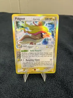 Pokemon Card Pigeot 2006 EX Holon Phantoms Holo Card 14/110 - Image 3
