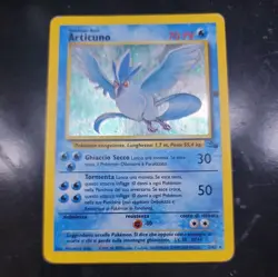 Pokemon TCG Articuno Holo Rare Card 2/62 Base Set Fossil - Image 1